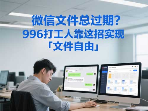 微信文件总过期？996 打工人靠这招实现「文件自由」