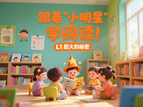跟着 “小明星” 学阅读！叫叫阅读 L1 超火的秘密
