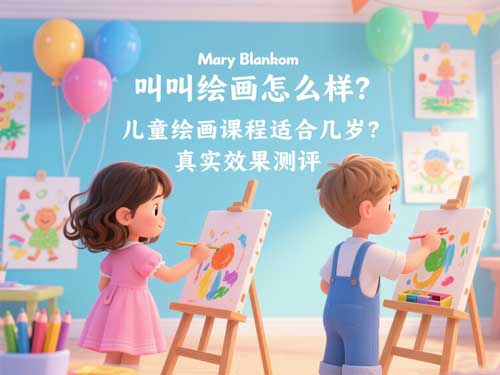 叫叫绘画怎么样？儿童绘画课程适合几岁？真实效果测评