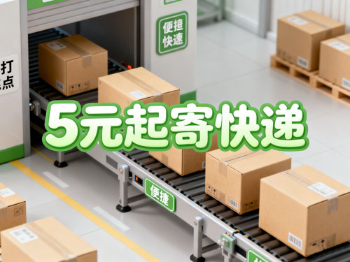 5元起寄全国！上门取件 + 无隐形费，寄快递省钱又省心～