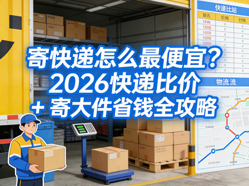 寄快递怎么最便宜？2026快递比价 + 寄大件省钱全攻略