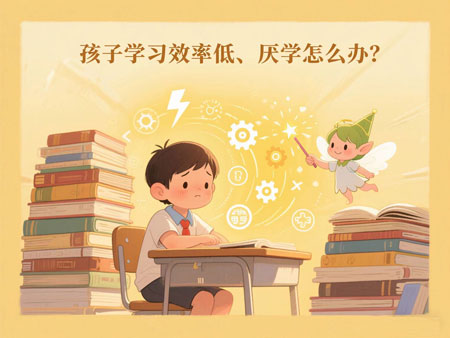 孩子学习效率低、厌学怎么办？斑马百科破解教育焦虑