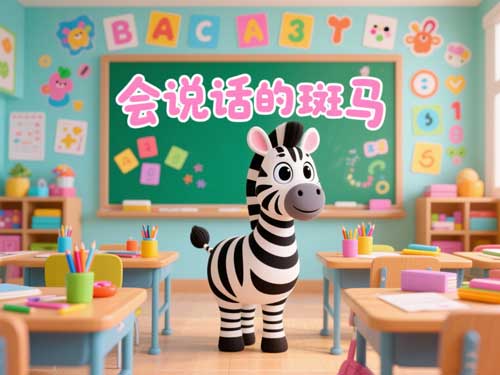 你见过会说话的斑马吗？